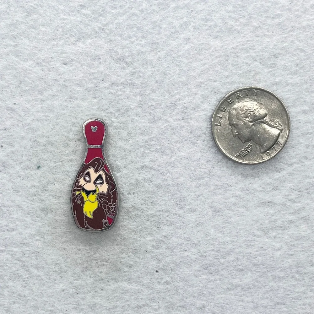 🔮 5/$25 Disney Villains‎ Bowling Pin The Lion King Scar Pin